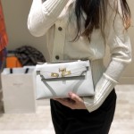 에르메스 HERMES MINI Kelly 미니켈리1 swift가죽 22cm