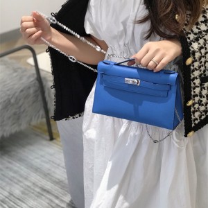 에르메스 HERMES MINI Kelly 미니켈리1 swift가죽 22cm