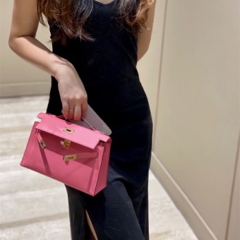 에르메스 HERMES MINI Kelly 미니켈리1 swift가죽 22cm