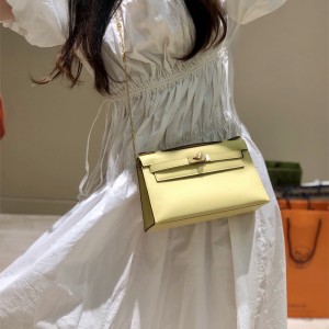 에르메스 HERMES MINI Kelly 미니켈리1 swift가죽 22cm