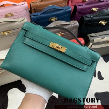 에르메스 HERMES MINI Kelly 미니켈리1 swift가죽 22cm