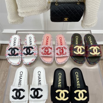 샤넬 CHANEL 여성 신발 힐 샌들 슬리퍼