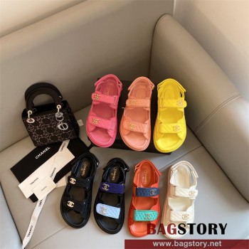 샤넬 CHANEL 힐 샌들 슬리퍼