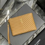 입생로랑 YSL 생로랑 모노그램 클러치 379039 24CM