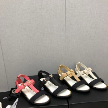 샤넬 CHANEL 힐 샌들 슬리퍼