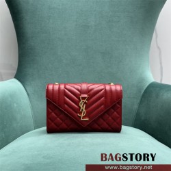입생로랑 YSL 생로랑  526286 퀼티드 텍스처드 스몰 앙브로프 체인숄더백 600195 21cm