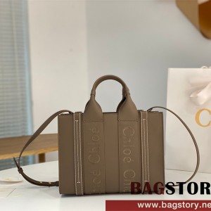 끌로에 Chloe 26cm 우디 토트백 스몰