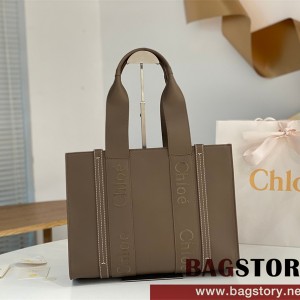 끌로에 Chloe 37cm 우디 토트백 미디움