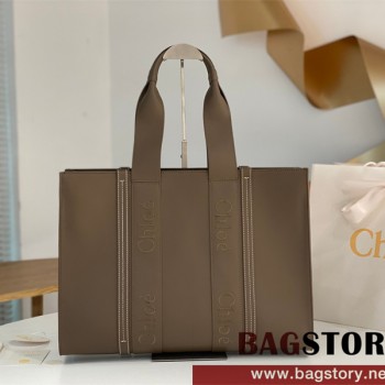 끌로에 Chloe 45cm 우디 토트백 라지