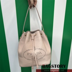 프라다 PRADA  다이노 버킷백 레더 버킷백 1BE018