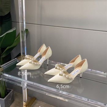 지미추 JimmyChoo 힐 샌들 슬리퍼 6.5CM 8.5CM