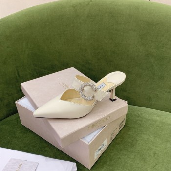 지미추 JimmyChoo 힐 샌들 슬리퍼 7CM