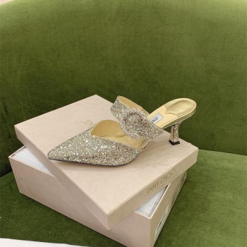지미추 JimmyChoo 힐 샌들 슬리퍼 7CM