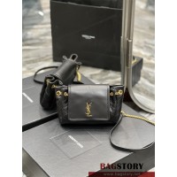 입생로랑 YSL 생로랑  노리타 체인 램스킨 숄더백 미니 숄더백  672738