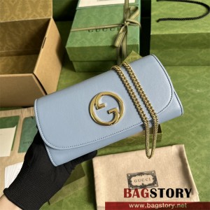 구찌 GUCCI 블론디 체인 장지갑 크로스백 725215