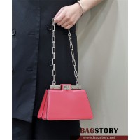 펜디 FENDI 피카부 컷 스몰 가죽백 20CM