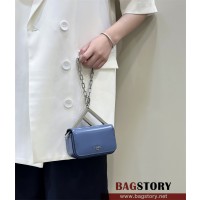 펜디 FENDI 퍼스트 사이트 가죽 나노백 13CM
