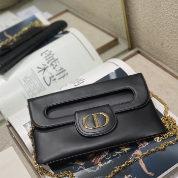 디올 DIOR 레더 더블백 파우치백 28CM