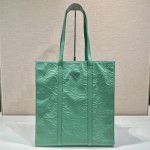 프라다 PRADA 신상 에이징 미디엄 앤티크 나파 가죽 토트백 1BG587