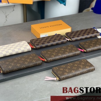 루이비통 Louis Vuitton  모노그램  클레망스 윌릿 장지갑