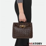 보테가베네타 BV 스몰 안디아모 토트백 743568 25cm