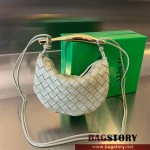 보테가베네타 BOTTEGA VENETA  미니 사르딘 메탈 핸들 미니 크로스백 744267