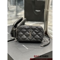 입생로랑 YSL 608941 여성 BECKY 베키 모노그램 금장로고 체인 크로스백 카메라백