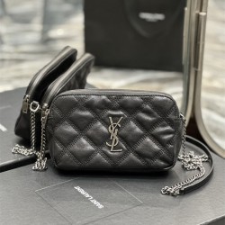 입생로랑 YSL 608941 여성 BECKY 베키 모노그램 금장로고 체인 크로스백 카메라백
