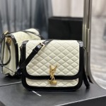 입생로랑 YSL 635025 22CM 솔페리노 스웨이드 숄더백
