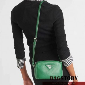 프라다 PRADA  비텔로 다이노 스몰 레더백 숄더백 가죽 카메라백 1BH192