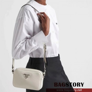 프라다 PRADA 비텔로 다이노 스몰 레더백 숄더백 가죽 카메라백 1BH192