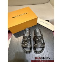 루이비통 LV 힐 샌들 슬리퍼