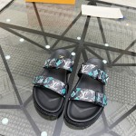 루이비통 LV 남성용 샌들 슬리퍼