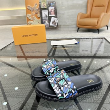 루이비통 LV 남성용 샌들 슬리퍼