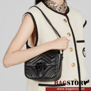 구찌 GUCCI  GG 마몽  마틀라세 미니 숄더백 739681