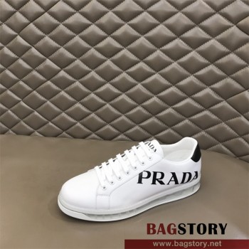 프라다 PRADA 남성 로고 스니커즈 운동화 신발