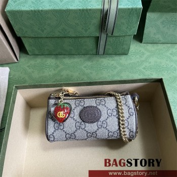 구찌 코인 펄스 더블 G 스트로우베리 726253