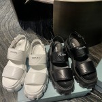 프라다 PRADA 힐 샌들 슬리퍼