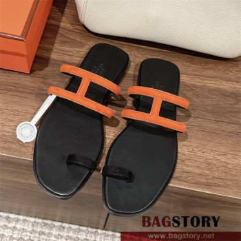 에르메스 HERMES 힐 샌들 슬리퍼