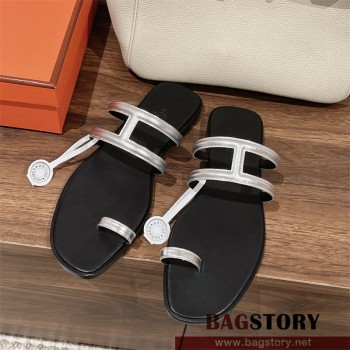 에르메스 HERMES 힐 샌들 슬리퍼