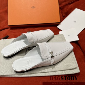 에르메스 HERMES 힐 샌들 슬리퍼