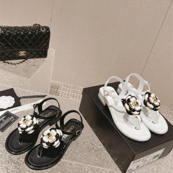 샤넬 CHANEL 힐 샌들 슬리퍼