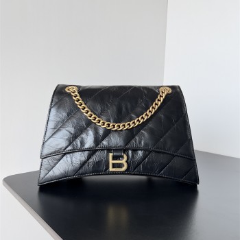 발렌시아가 BALENCIAGA 크러쉬 퀼팅 체인백 미디움  32cm