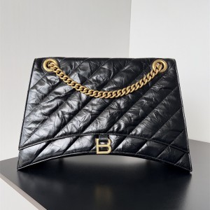 발렌시아가 BALENCIAGA 크러쉬 퀼팅 체인백 라지 39cm