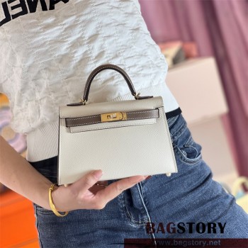 에르메스 HERMES MINI Kelly 미니켈리2 epsom가죽 19cm
