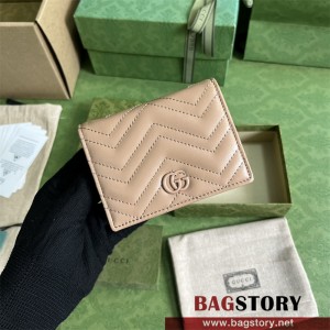 구찌 GUCCI GG 마몽 카드 케이스 반지갑 466492
