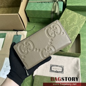 구찌 GUCCI  점보 GG 지퍼 달린 지갑 739484