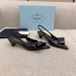 프라다 PRADA 힐 샌들 슬리퍼 3.5cm