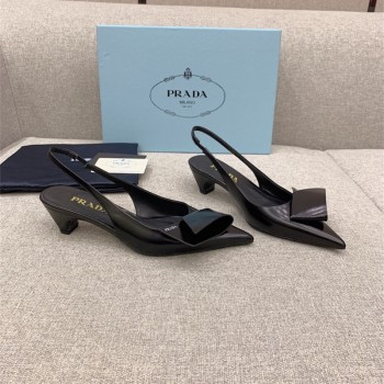 프라다 PRADA 힐 샌들 슬리퍼 3.5cm