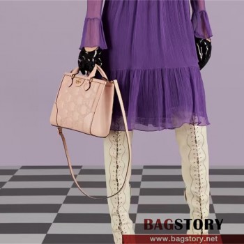 구찌 GUCCI GG 마틀라세 미니 탑 핸들백 728309